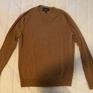 Nordstrom Men’s Shop Camel Wool Sweater